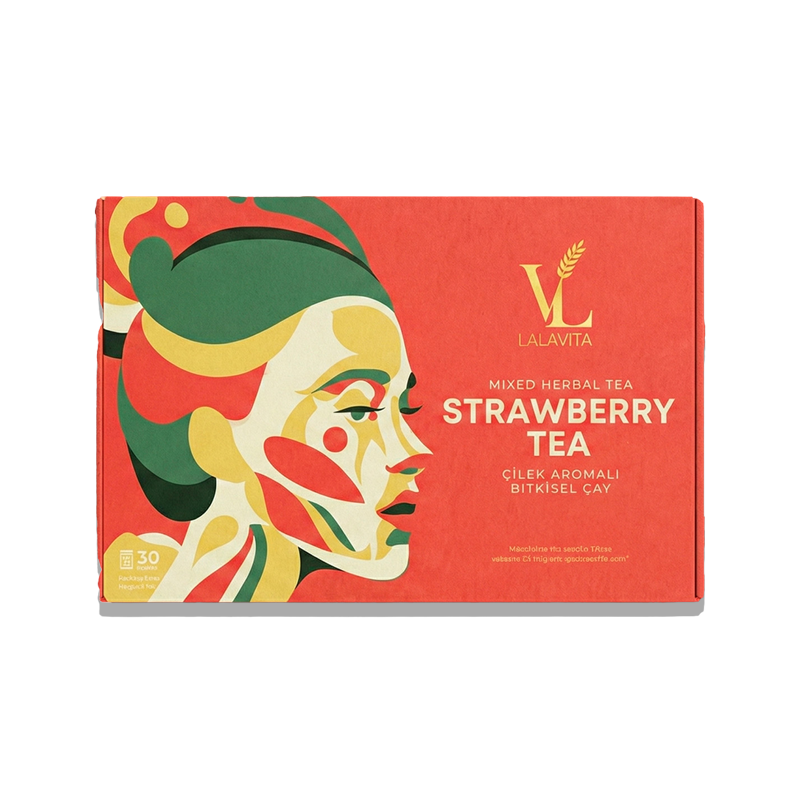 Detox Çilek Aromalı Bitki Çayı